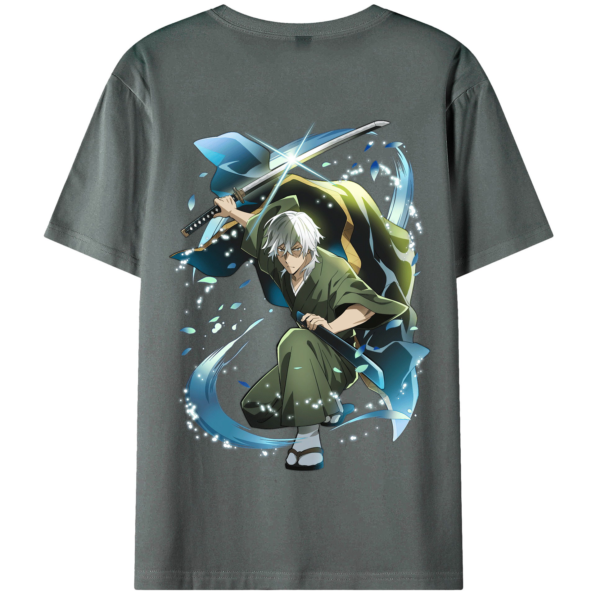 （画像用） 文豪ストレイドッグス Bungo Stray Dogs 綿100％半袖Tシャツ（背面プリント）